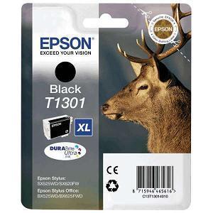 Μαύρο Μελάνι EPSON T1301 Stag-Size XL Μαύρο Μελάνι EPSON T1301 Stag-Size XL
